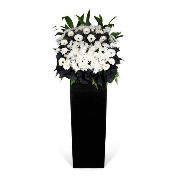 Angelic Quietness Flowers_Stand_Condolence