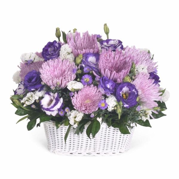 Elegant Twist Flowers_Basket